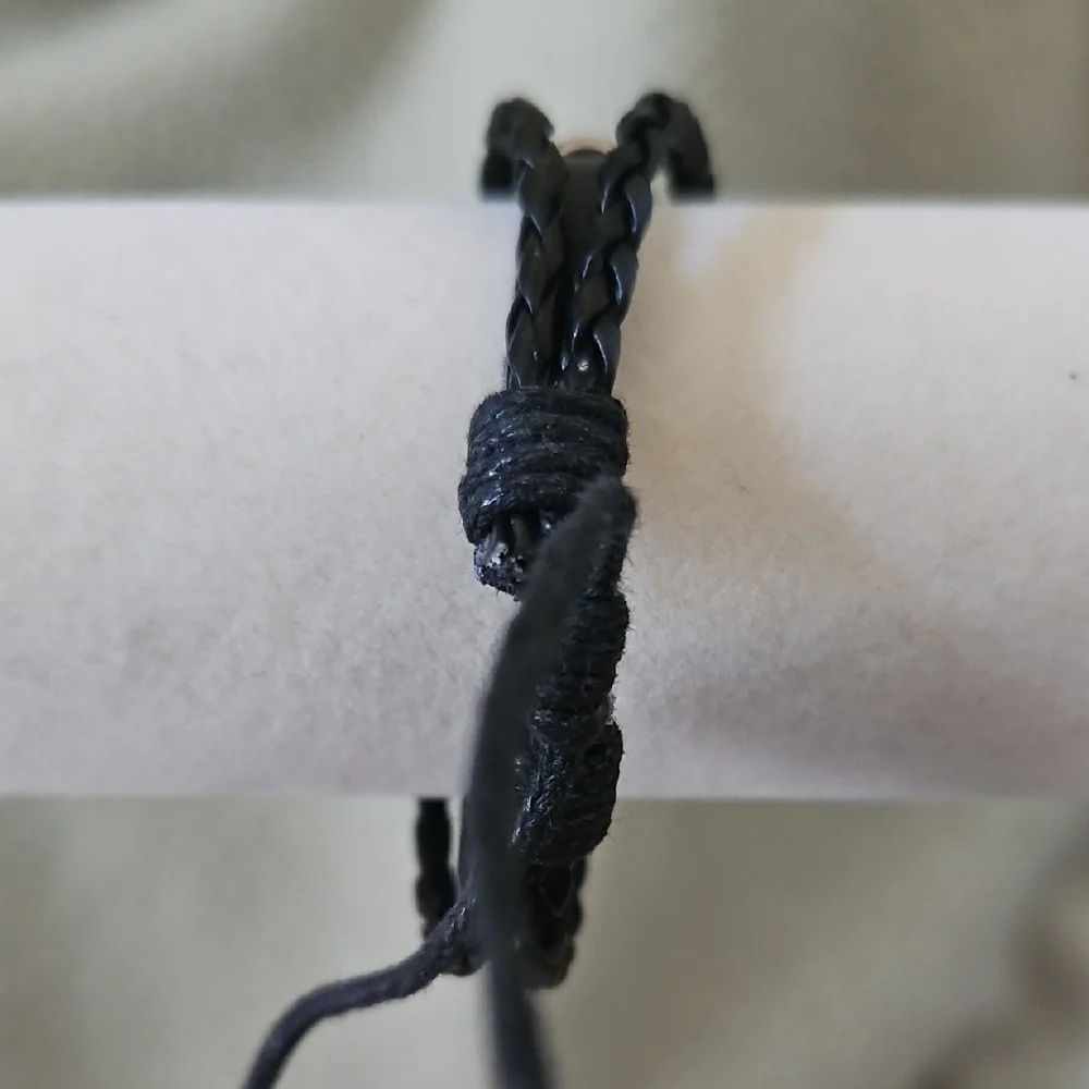 Sagitarius Black and Silver Women's Bracelet